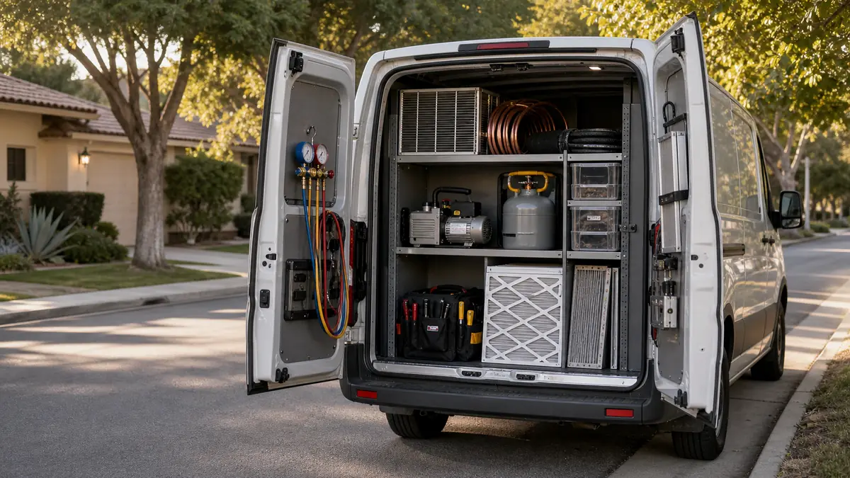 Independent Mitsubishi HVAC service built for Woodland Hills, 91364